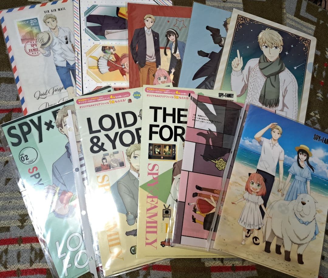 スパイファミリー SPY×FAMILY クリアファイル 大量111点