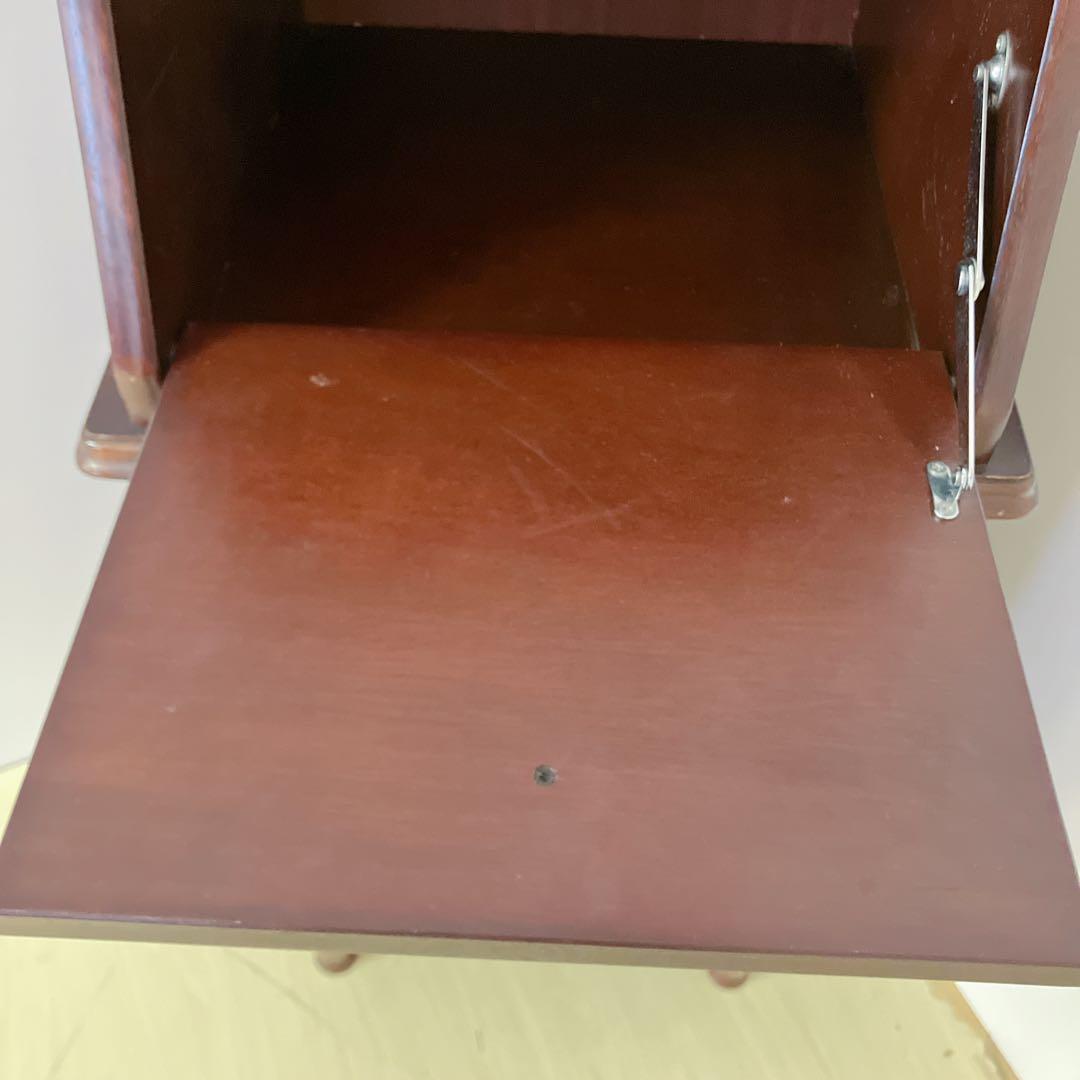 木製　電話台　FAX台　ビューロー　サイドチェスト　サイドラック　デスク