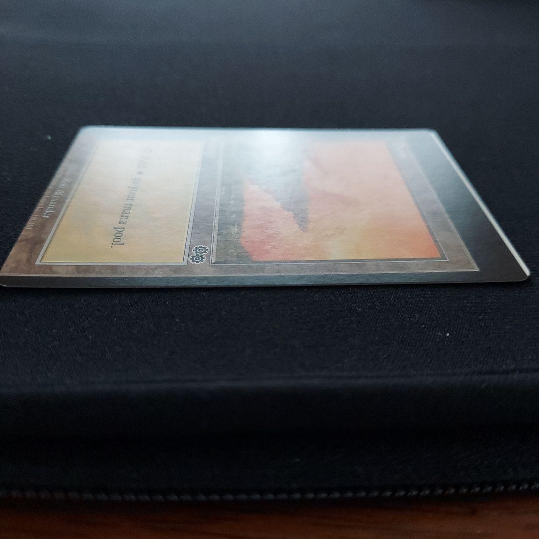 MTG　エラーカード　枠ズレ　ウルザズ・サーガ　英語版　基本土地　白属性