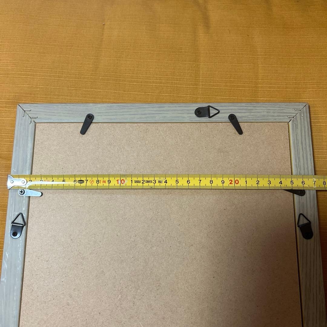 アートプリント　「受胎告知　聖母」　カルロ・ドルチ　横27cm×縦33cm額縁込