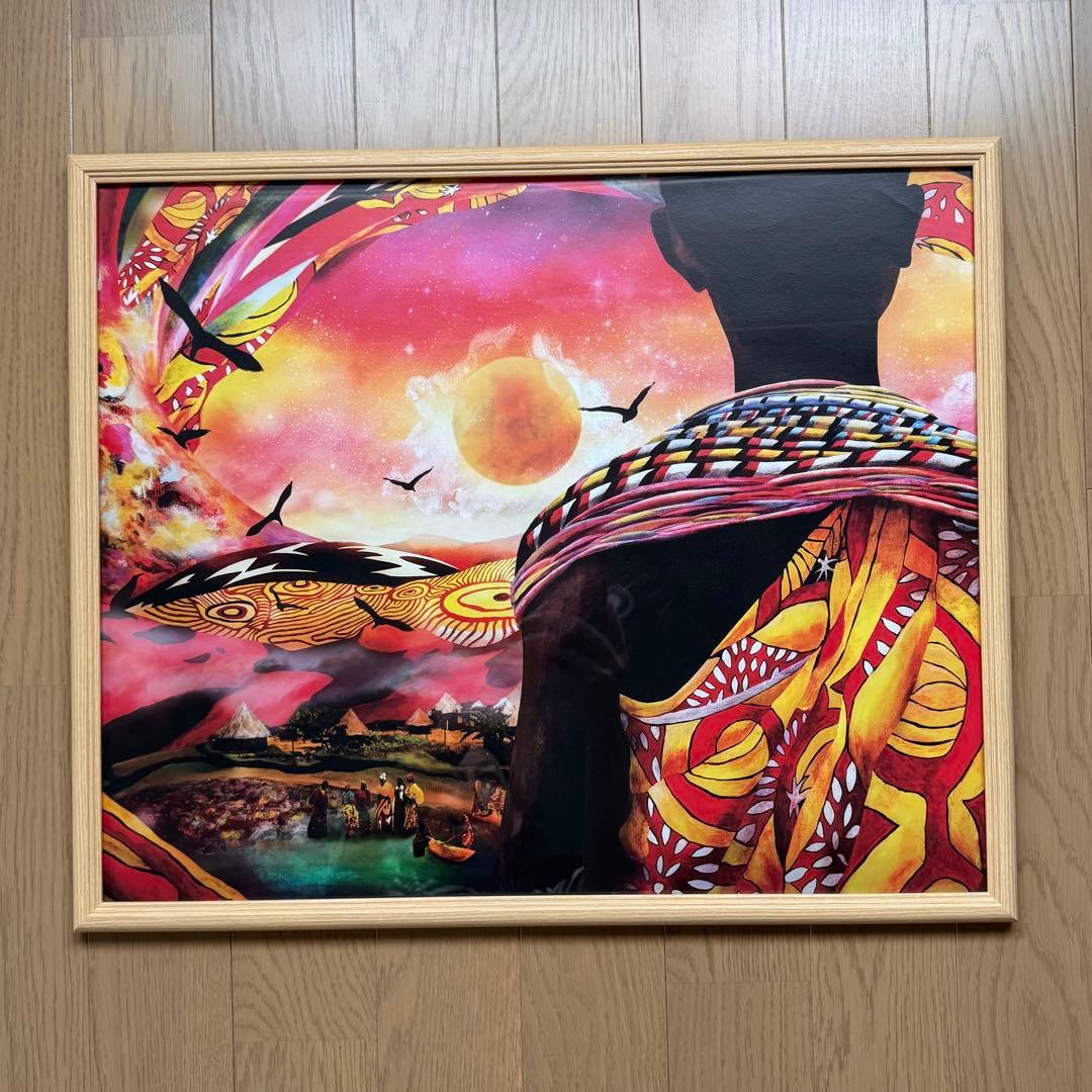 額装 Uyama Hiroto freedom of the son ポスター