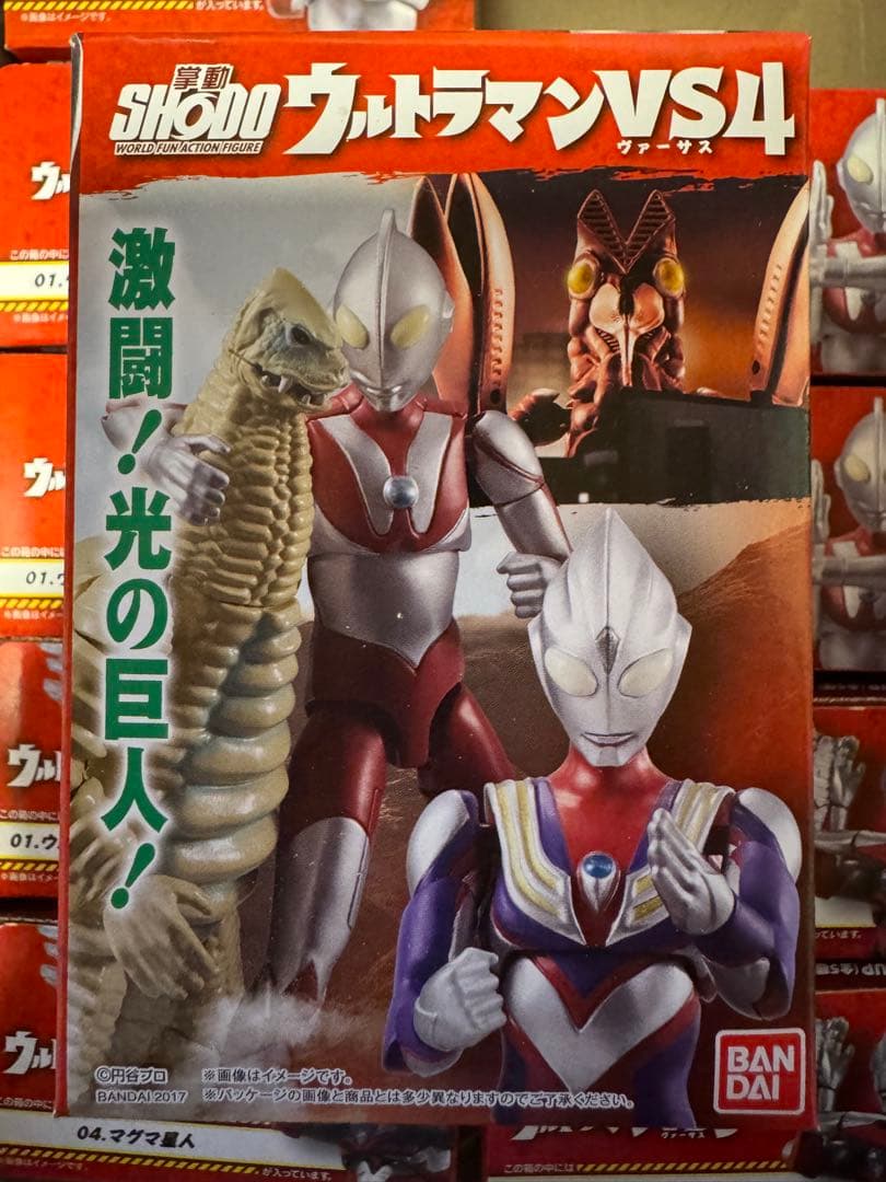 【10個セット】　SHODO ウルトラマン VS4 VS5　【未開封】