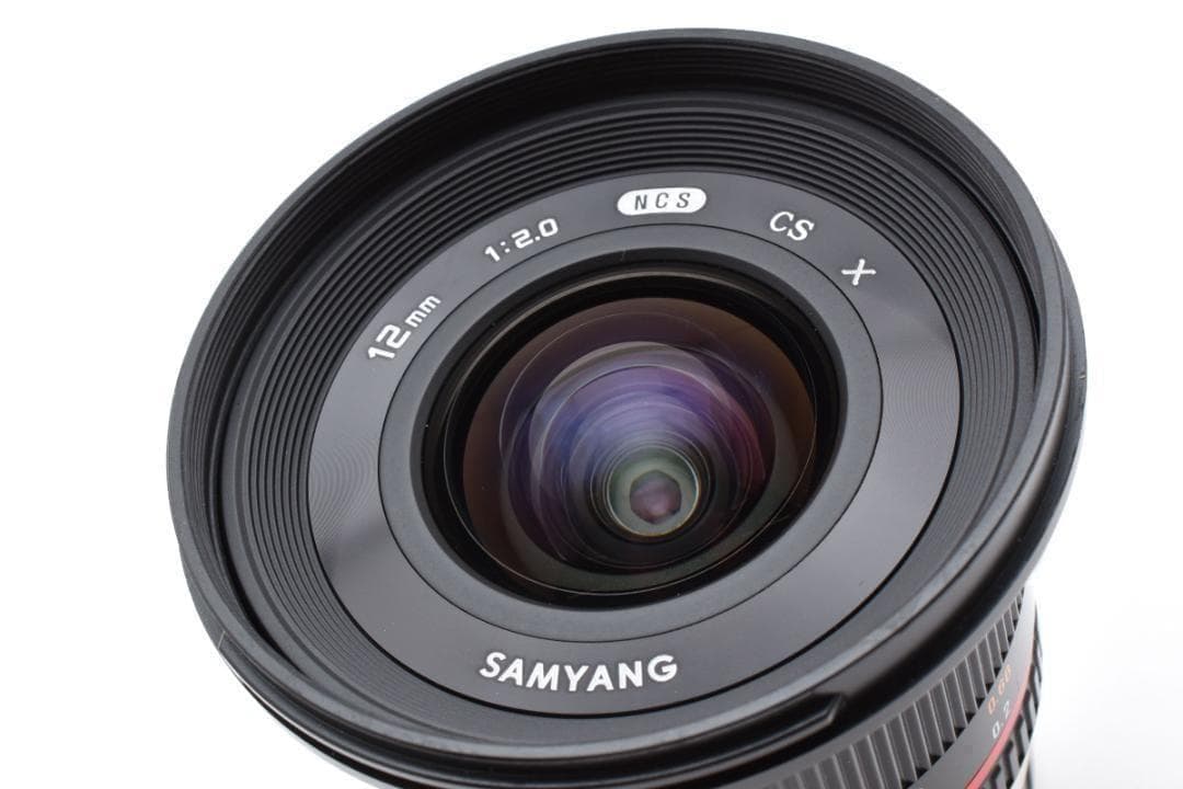 ■ ほぼ新品 ■ サムヤン　SAMYANG F2.0 12mm X-mount