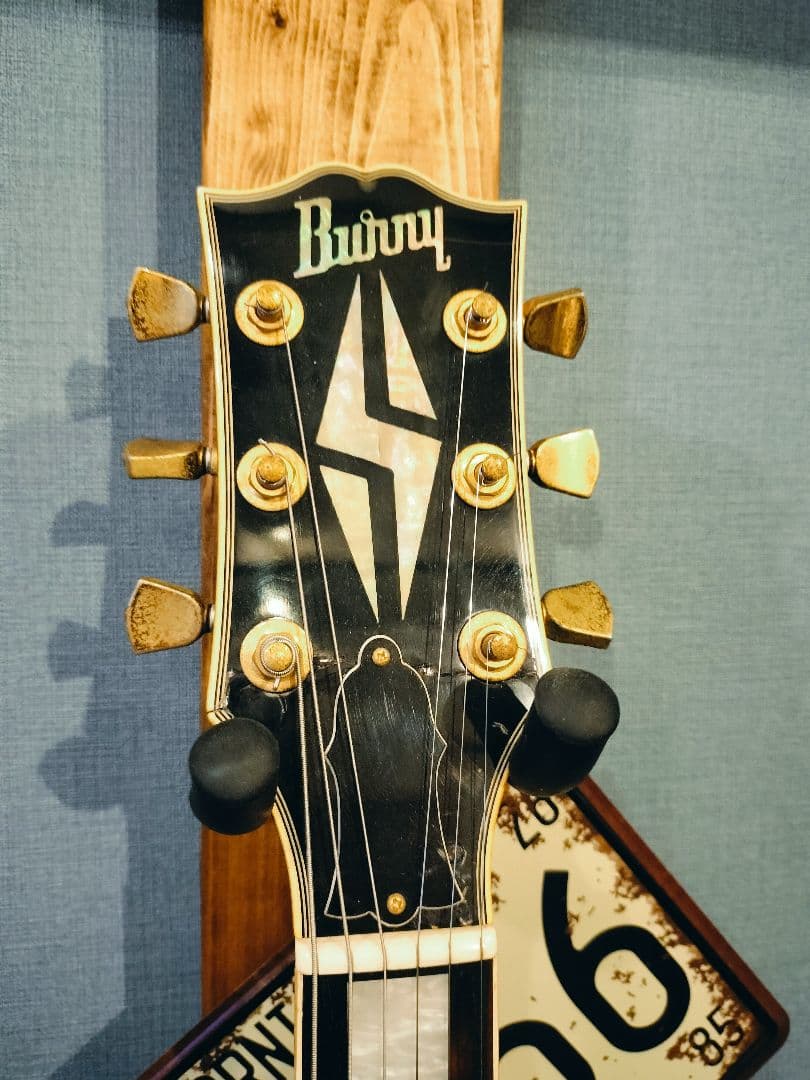 バーニー RLC レスポールカスタム　 3PU 3ハム 　エリック・クラプトン