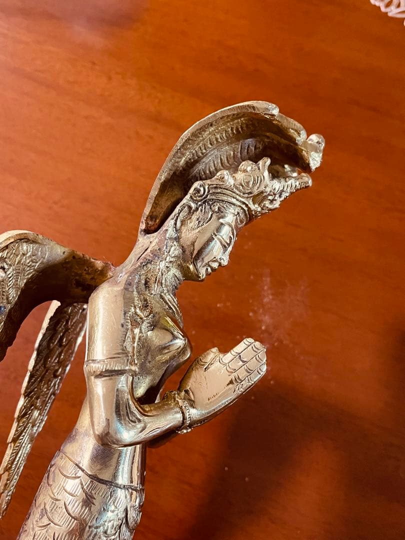 新品 送料無料 ドアハンドル ナーガ 蛇神 竜神約32㎝特大⑦