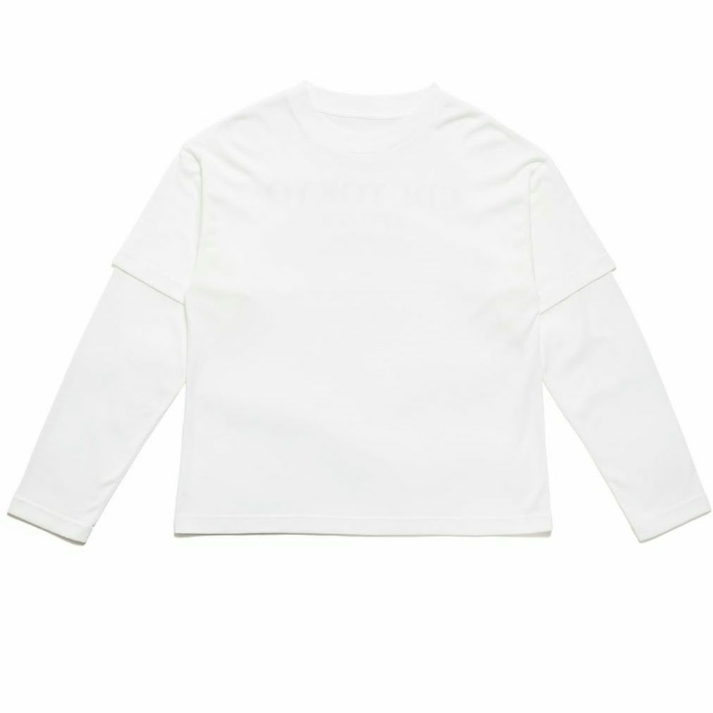 ☺️新品未開封☺️CDL Atelier Layered L/S Tee★白★M