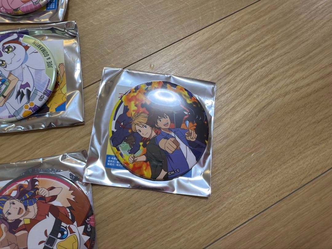 デジモンアドベンチャー LAST EVOLUTION 絆 ドでか缶バッジ コンプ