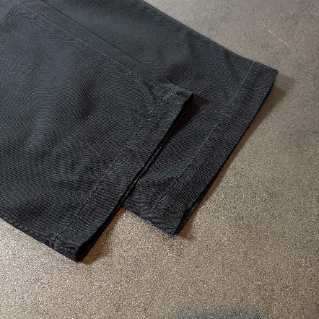 PoloRalphLauren90sANDREWブラックポロチノW38L32古着