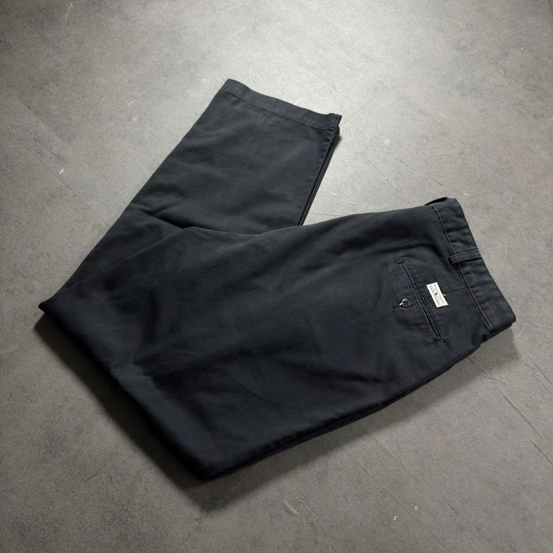 PoloRalphLauren90sANDREWブラックポロチノW38L32古着