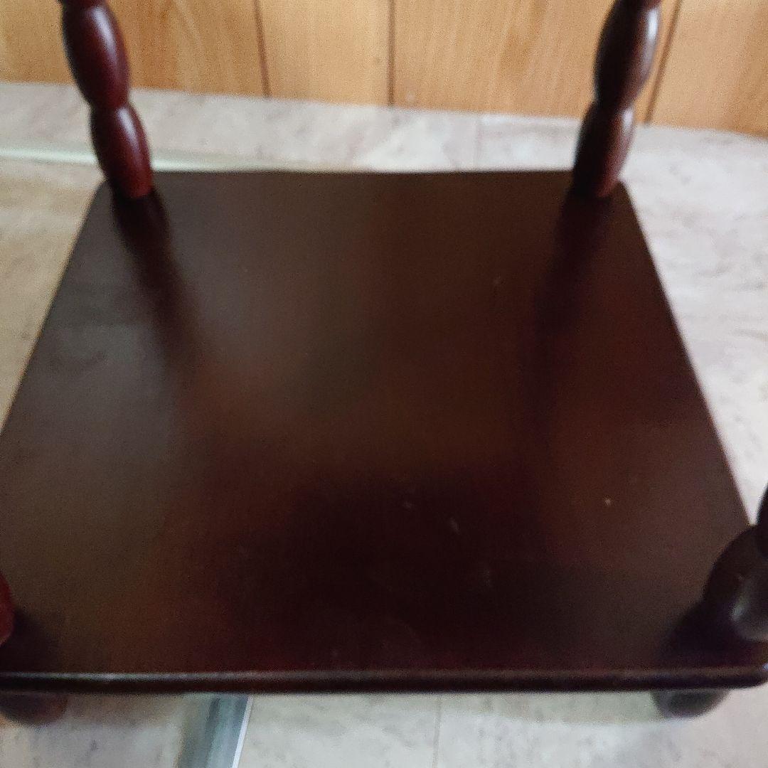 アンティーク木製サイドテーブル花台カフェ古民家