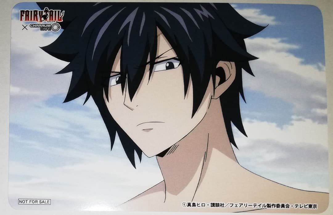 フェアリーテイル グレイ ポストカード ブロマイド キャラウムカフェ ②