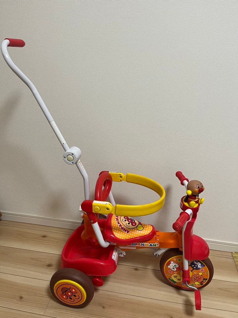 それいけ！アンパンマン オールインワンアップ折り畳み三輪車