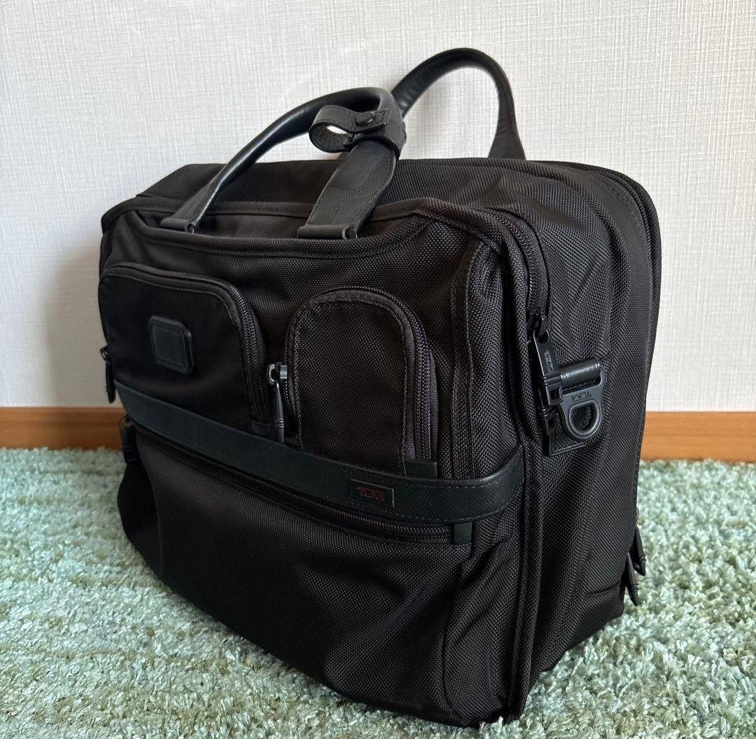 【美品】TUMIビジネスバッグ ALPHA2/3WAY 26180D2