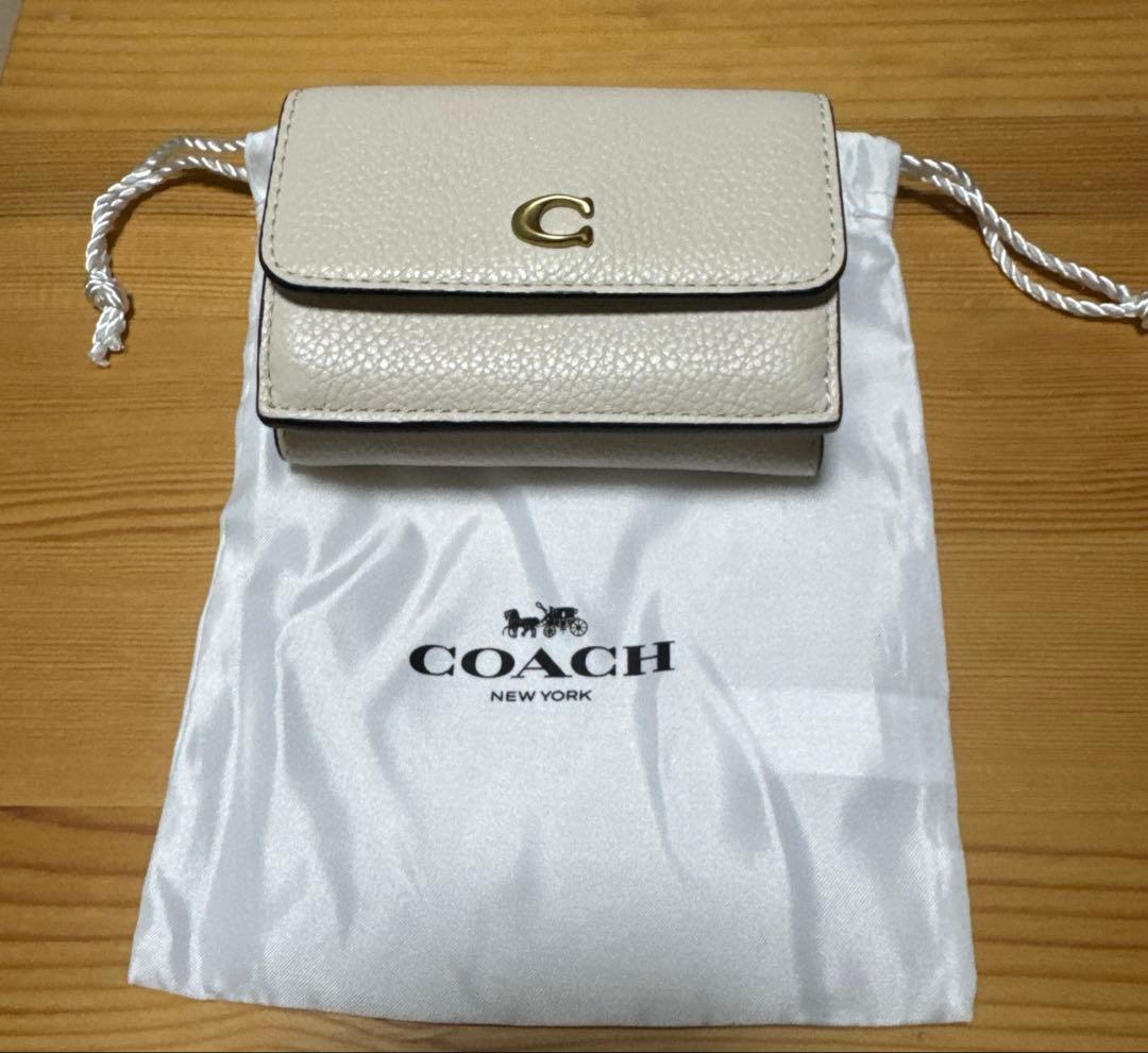 COACH ミニ トライフォールド ウォレット