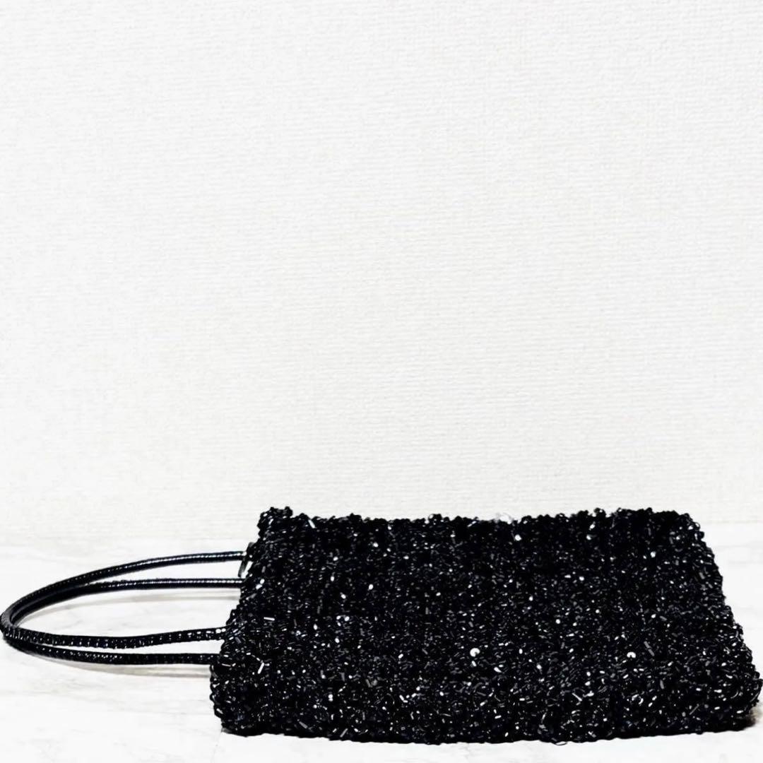 未使用級⭐️ANTEPRIMA アンテプリマ グリッター ワイヤーバッグ ブラック