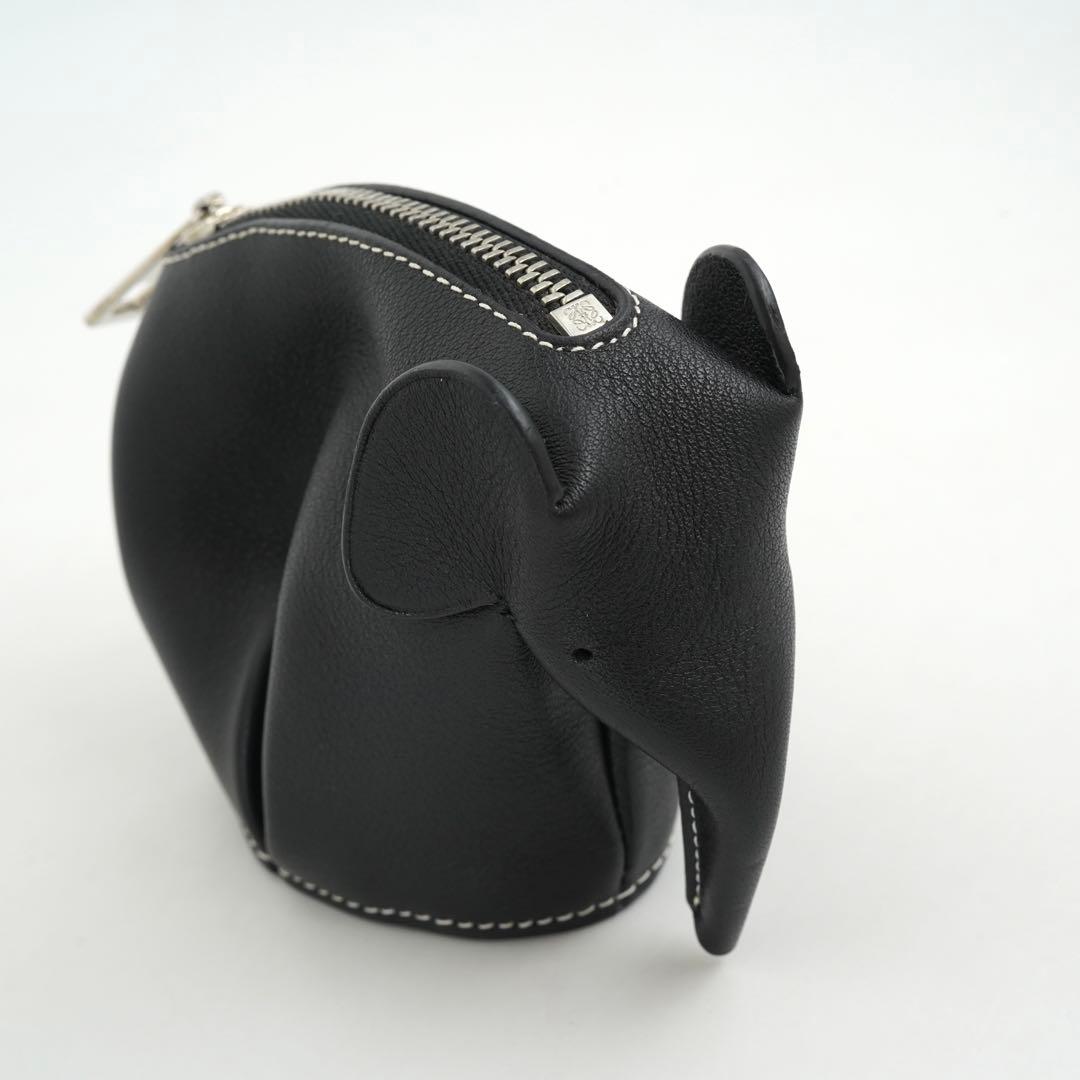 ✨新品未使用・箱付き✨　LOEWE ケース　小銭入れ　エレファント　ゾウ
