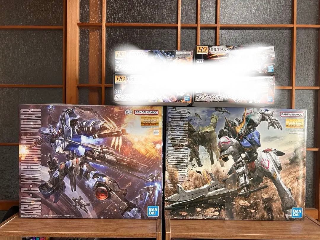 ガンプラ MG ガンダムヴィダール バルバトス セット販売