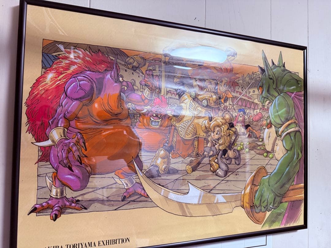 鳥山明展　額装