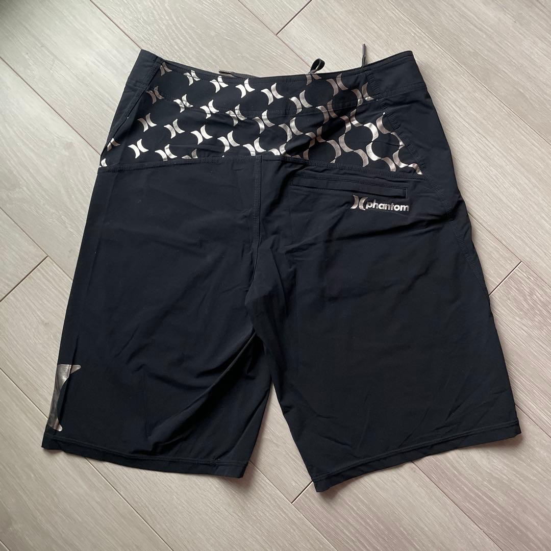HURLEY phantom ボードショーツ ブラックモノグラム　ハーレー