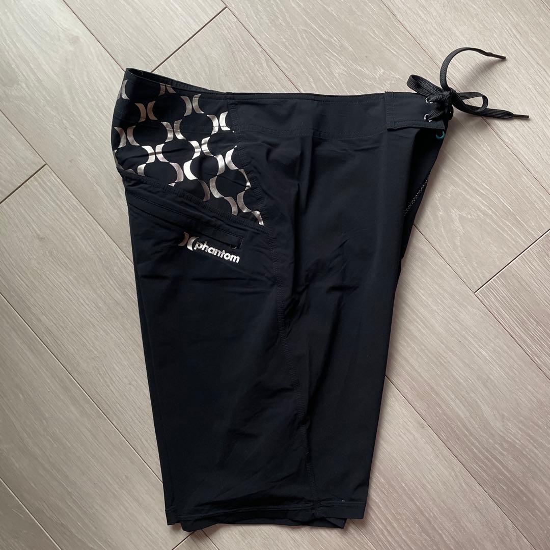 HURLEY phantom ボードショーツ ブラックモノグラム　ハーレー