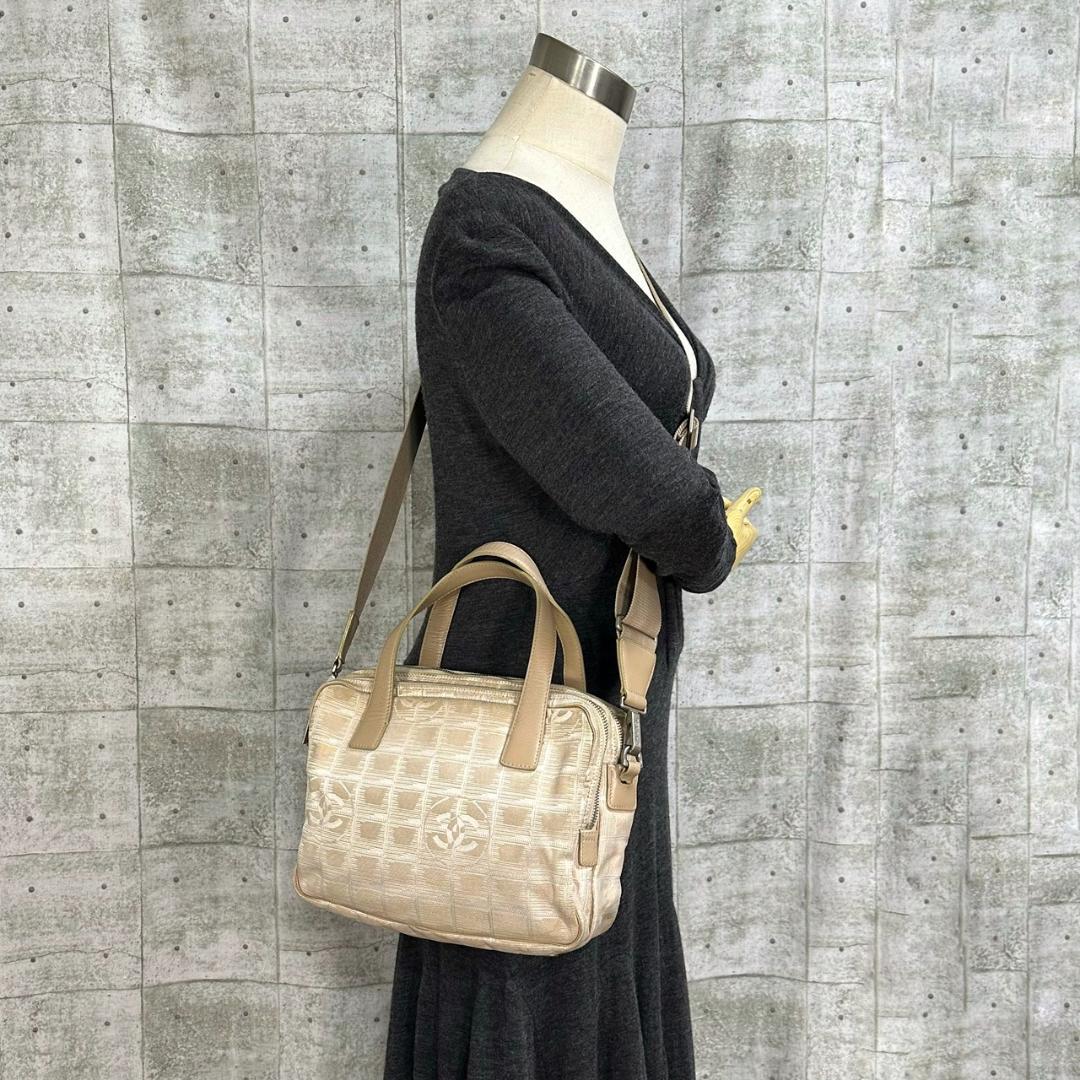 CHANEL シャネル ニュートラベルライン 2way ハンドバッグ ショルダー