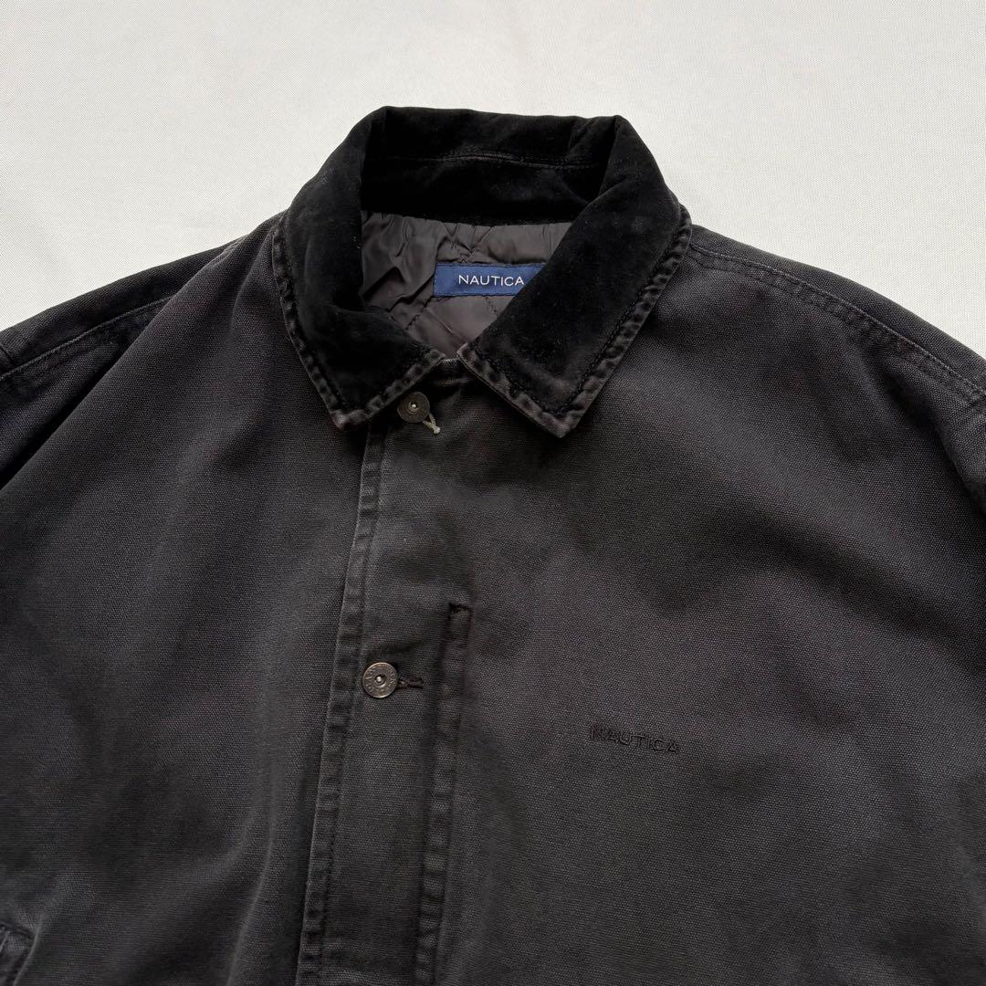 NAUTICA ノーティカ キルティング クラッシュド ダックブルゾン