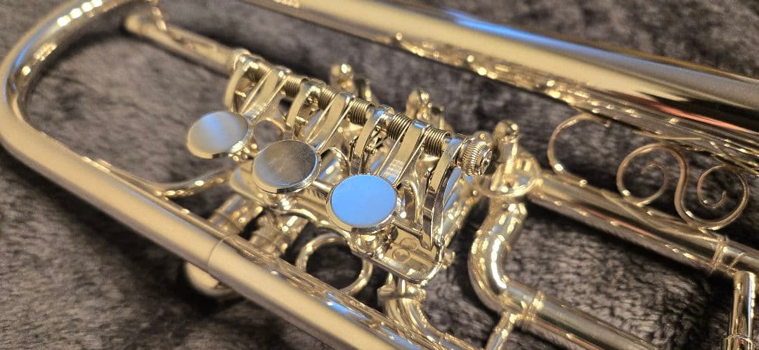 【美品】YAMAHA ヤマハ YTR-945 C管 ロータリー トランペット