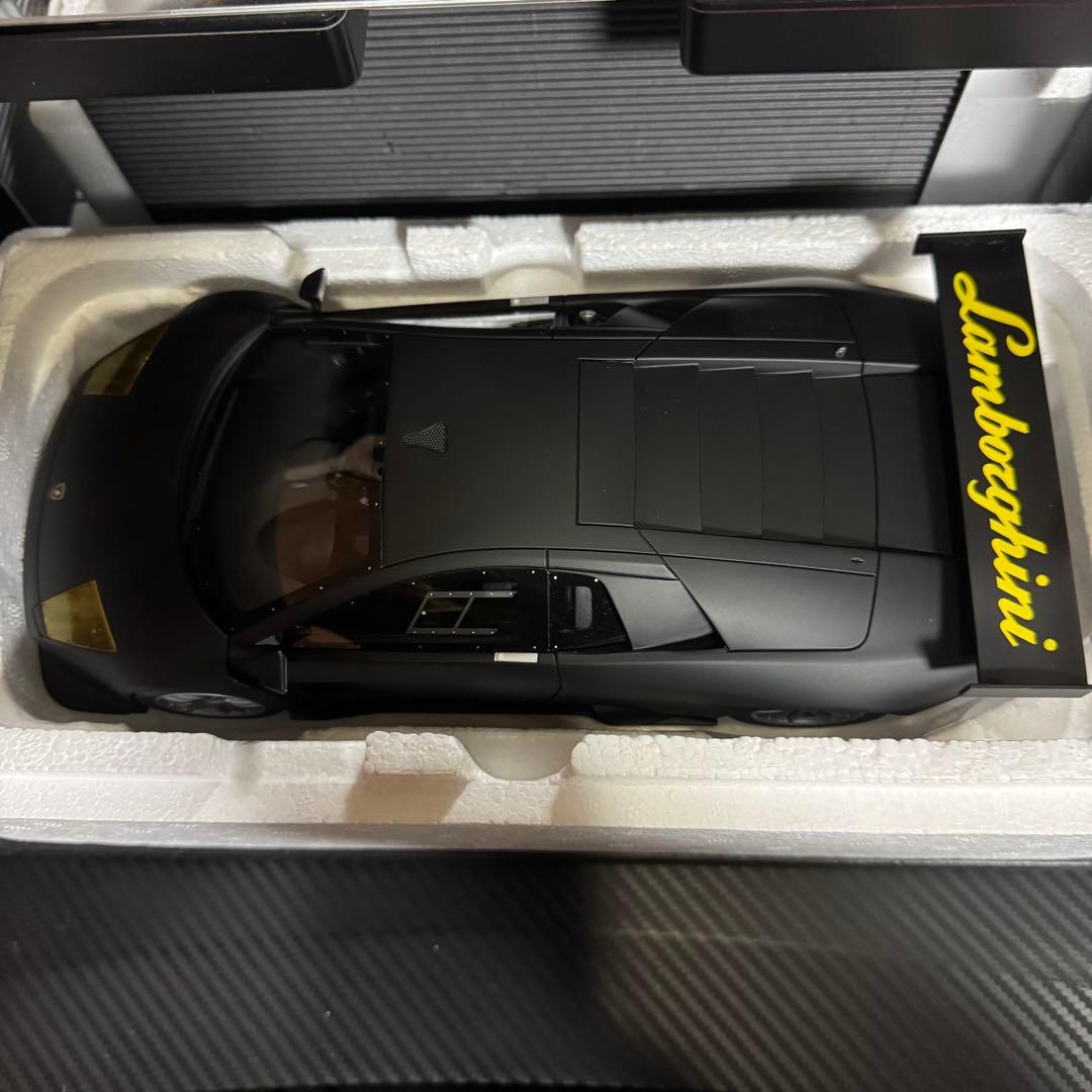 未展示品 京商 1/18 ランボルギーニ ムルシエラゴ R-GT マットブラック