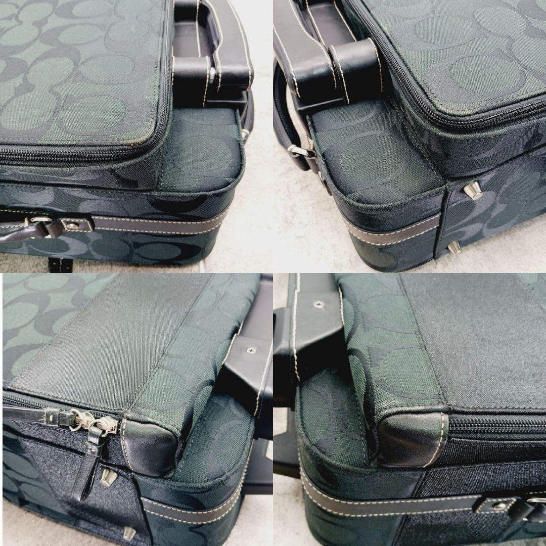 DD様✨COACH✨キャリーケース シグネチャー 出張 機内持ち込み可 大容量