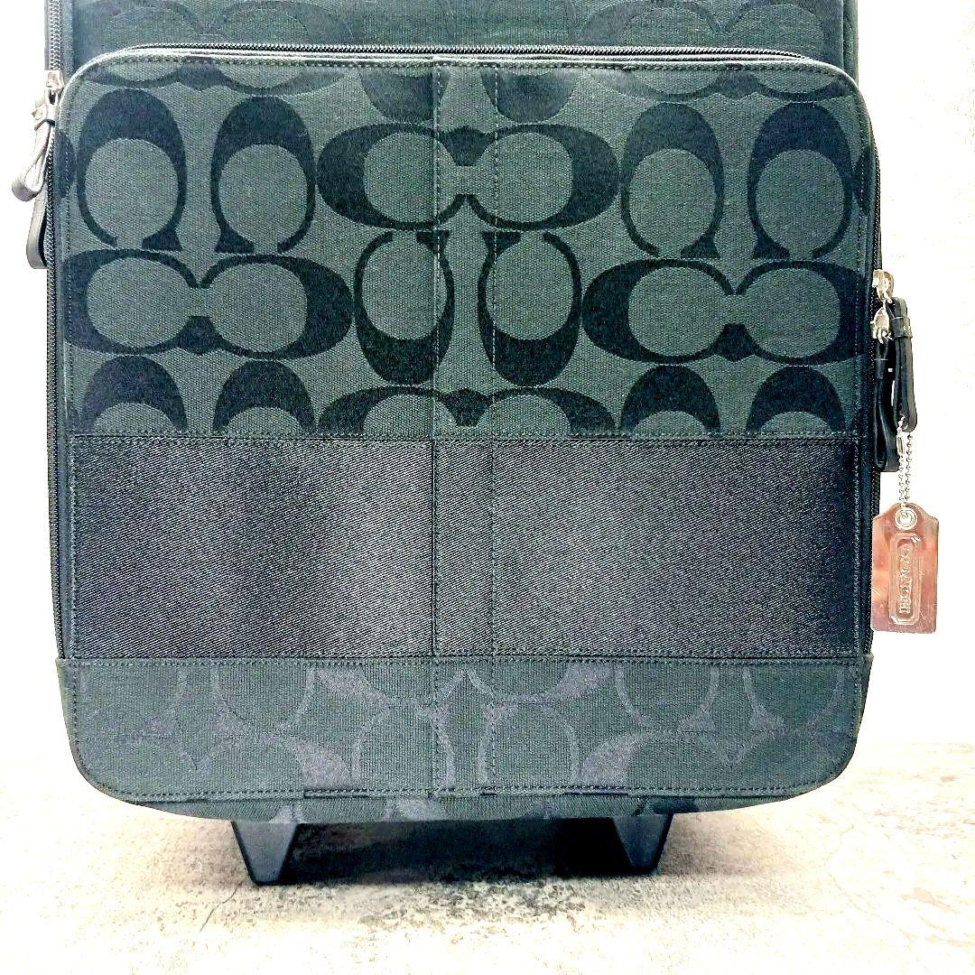 DD様✨COACH✨キャリーケース シグネチャー 出張 機内持ち込み可 大容量