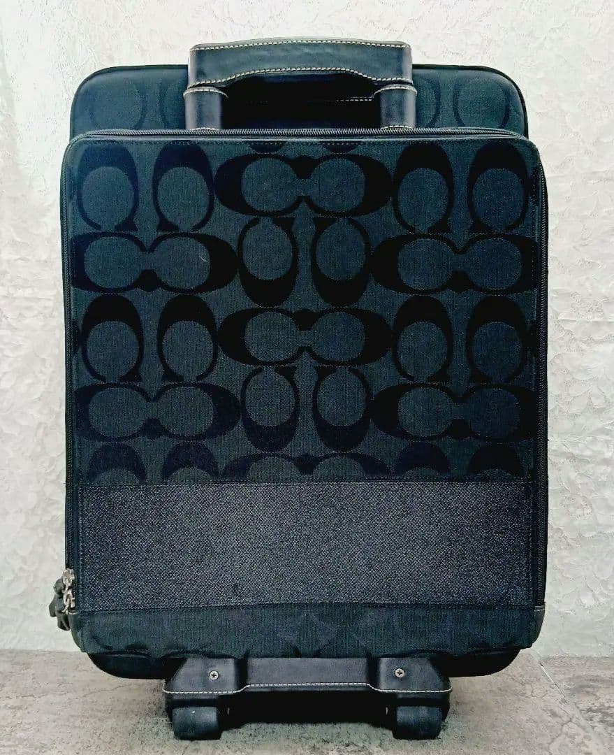 DD様✨COACH✨キャリーケース シグネチャー 出張 機内持ち込み可 大容量