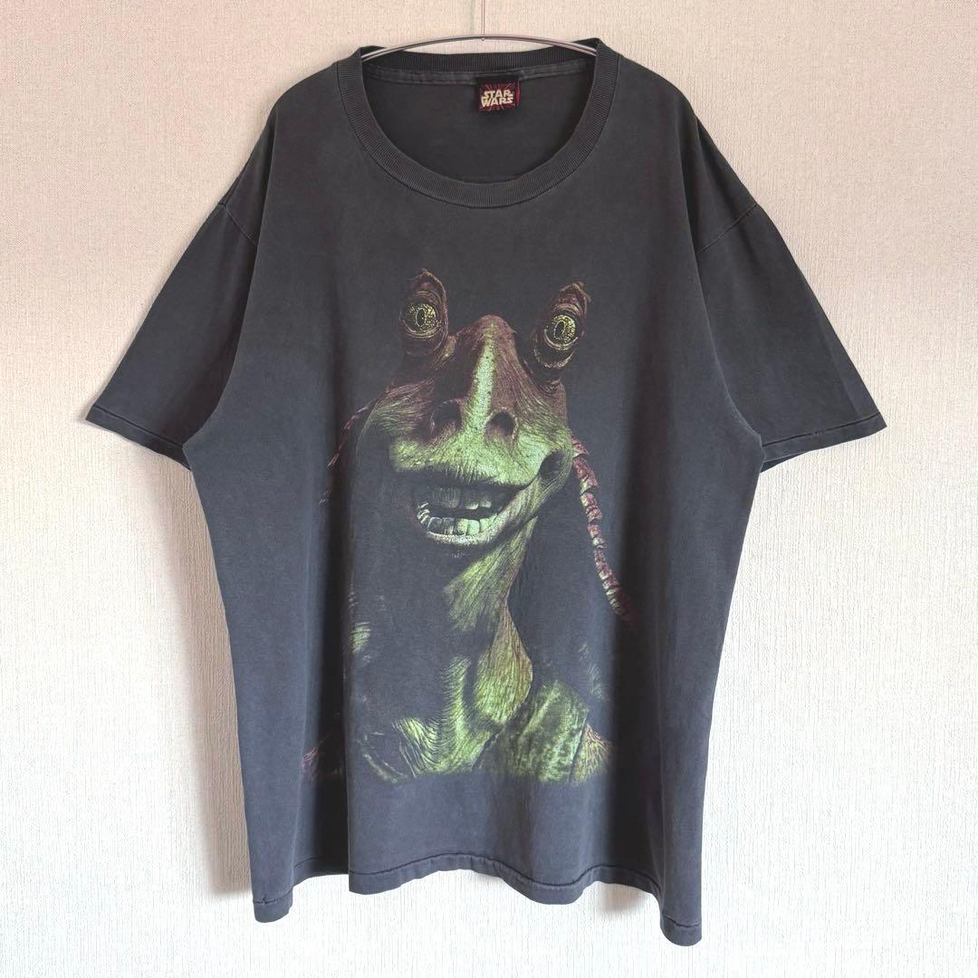 【希少】スターウォーズ　両面プリントTシャツ　90s　ジャージャービンクス　XL