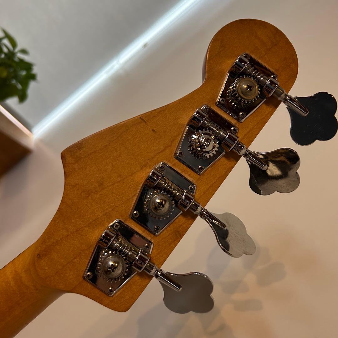 フレットレスベース　JBタイプ　ブラック