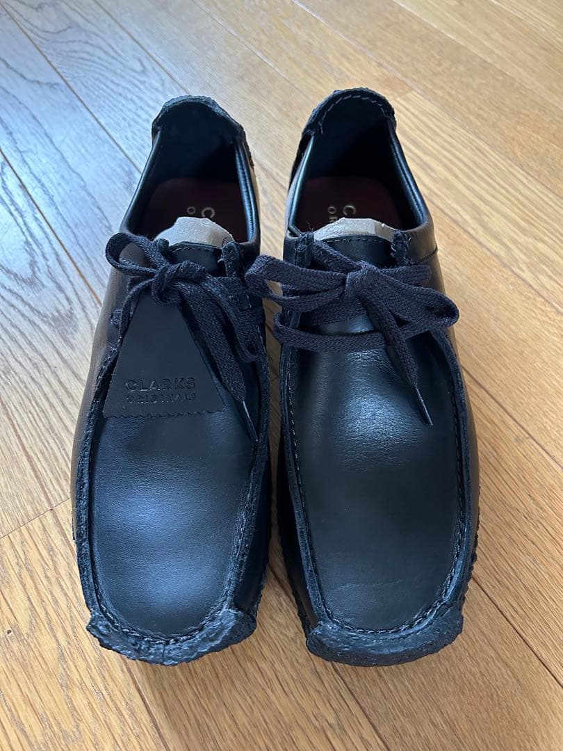 クラークス ワラビー ナタリーブラック　UK7.5