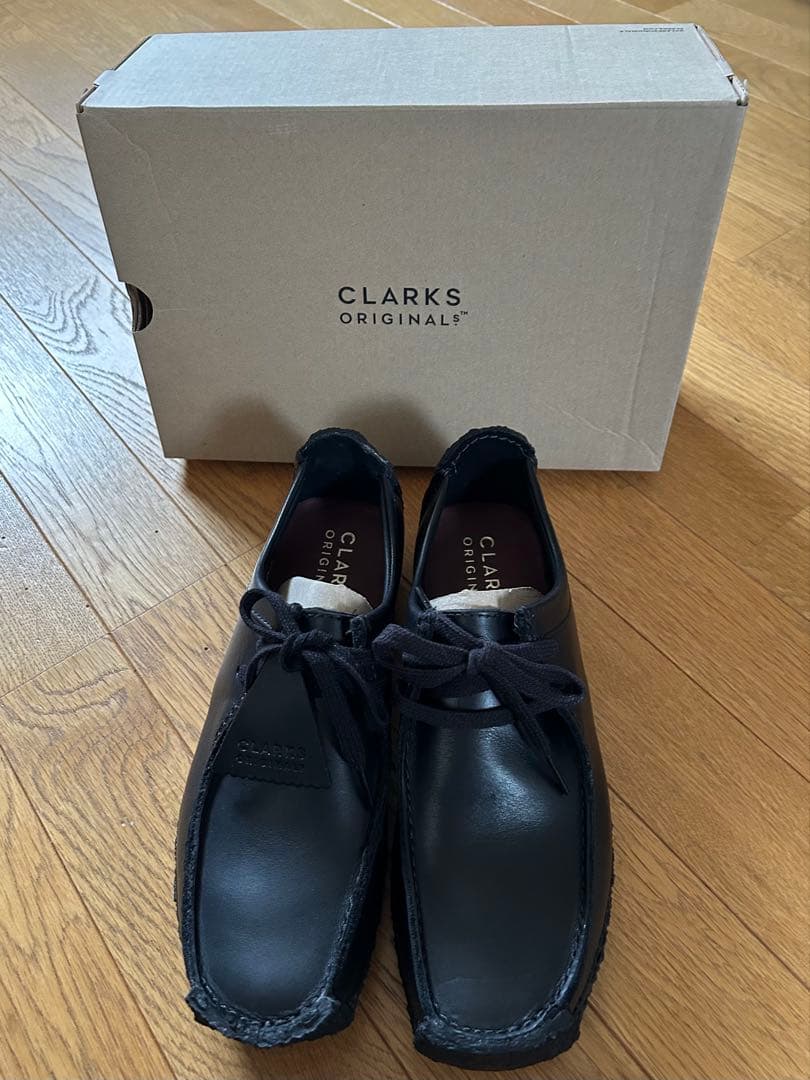 クラークス ワラビー ナタリーブラック　UK7.5