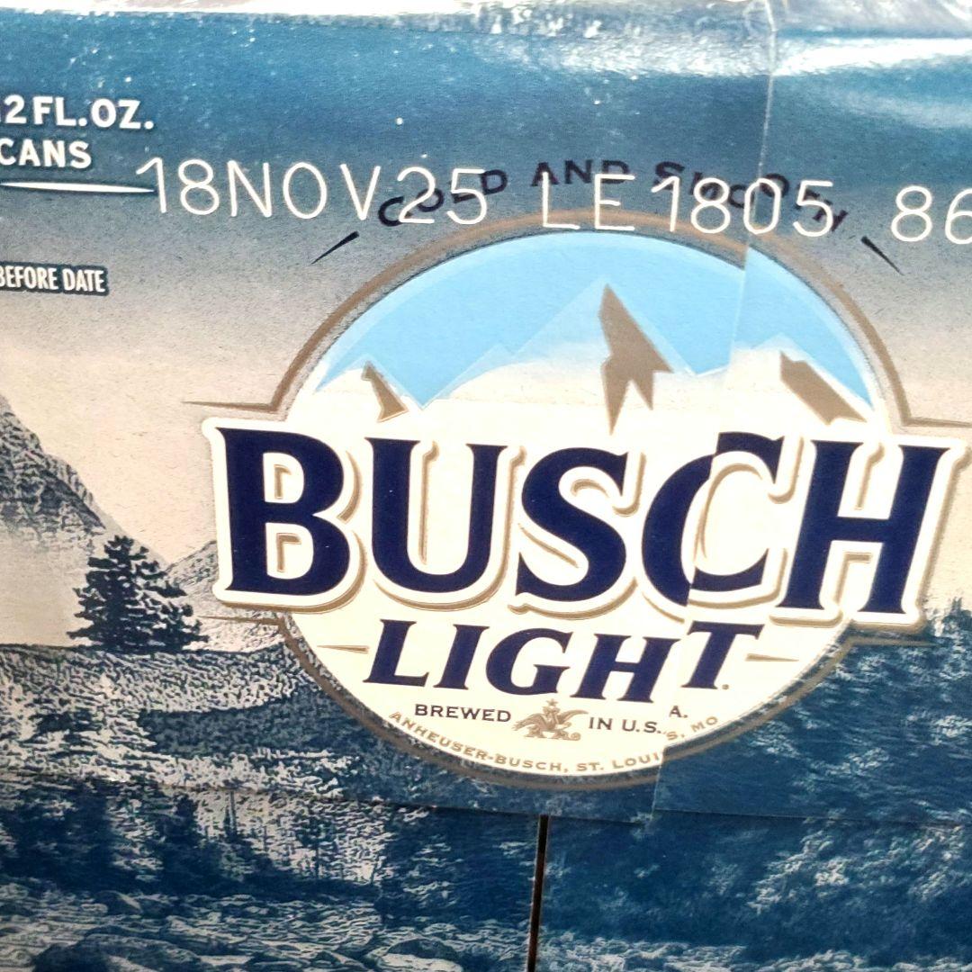 人気ビール 日本未発売 アメリカ BUSCH LIGHT ブッシュライト 30缶