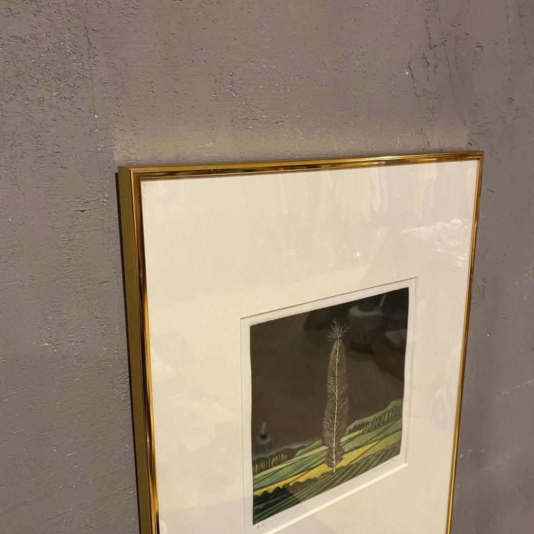 広田雅久 絵画 アート額装品 原画 銅版画