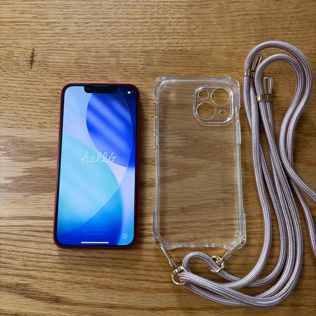 Apple iPhone 13mini 256GB ケース・ショルダー付き