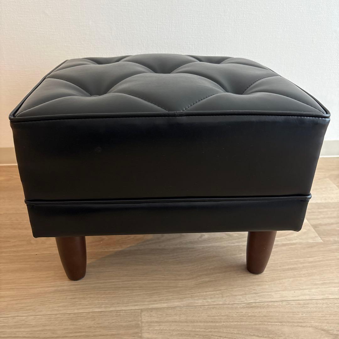 カリモク60 オットマン　スタンダードブラック　X36206BD