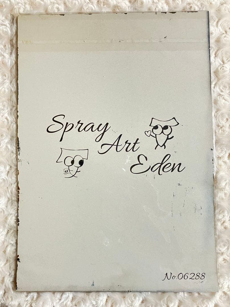 早い者勝ち‼️1/23までの特別価格‼️【粉付き】スプレーアートエデン 原画 B4