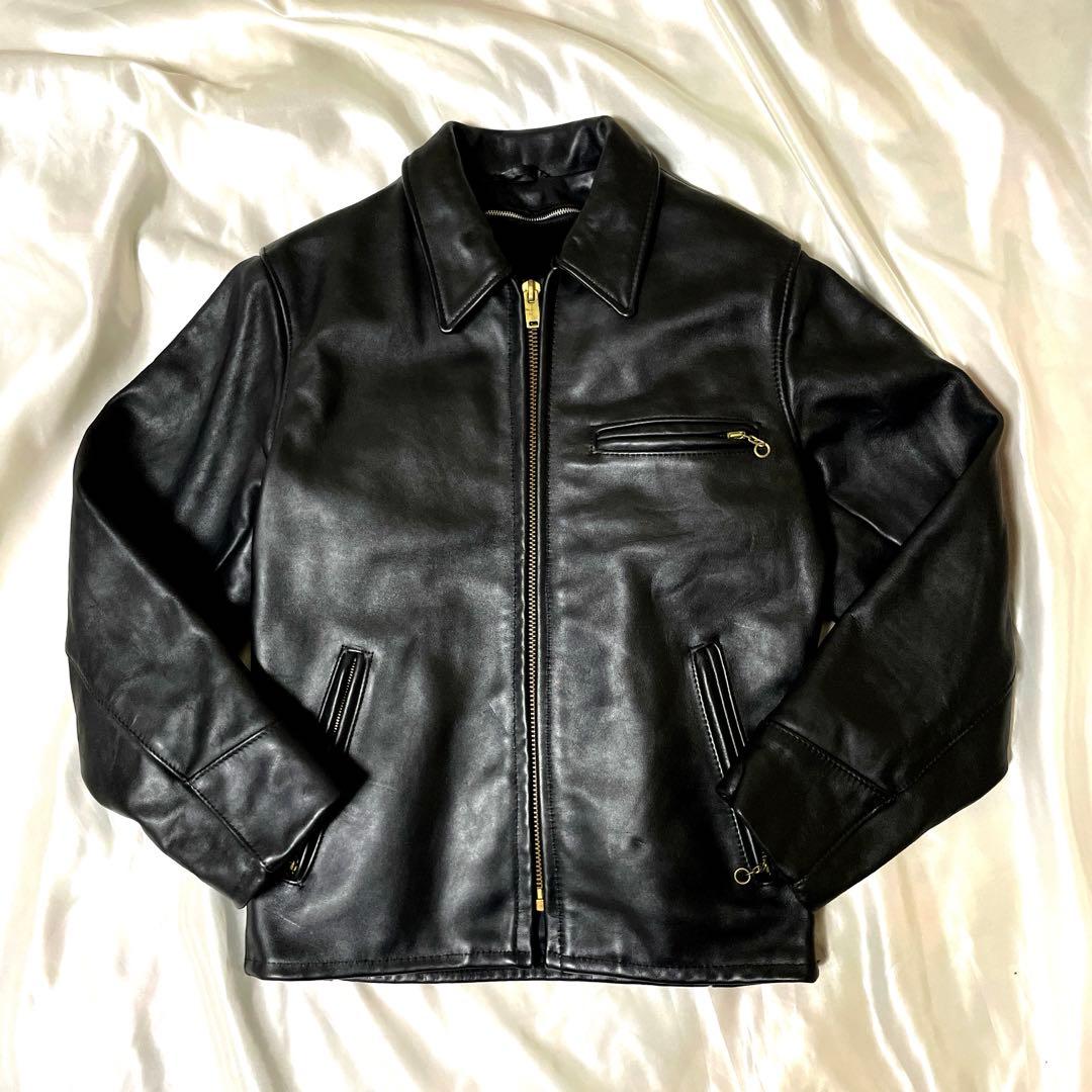 美品　SCHOTT シングルライダース　レザージャケット　36 ライナー付