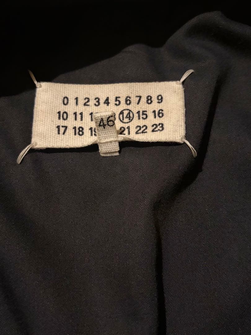 【Maison Margiela】5zip ライダース（ブラック/スエード）