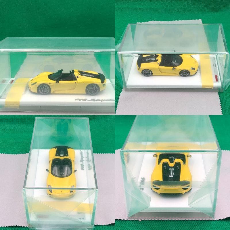 EIDOLON　1/43　ポルシェ 918 スパイダー【新品】レーシングイエロー