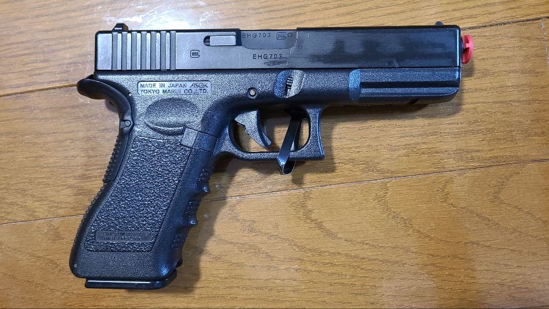 ジャンク東京マルイG18C電動ハンドガンセットおまけ付き18禁エアガントイガン