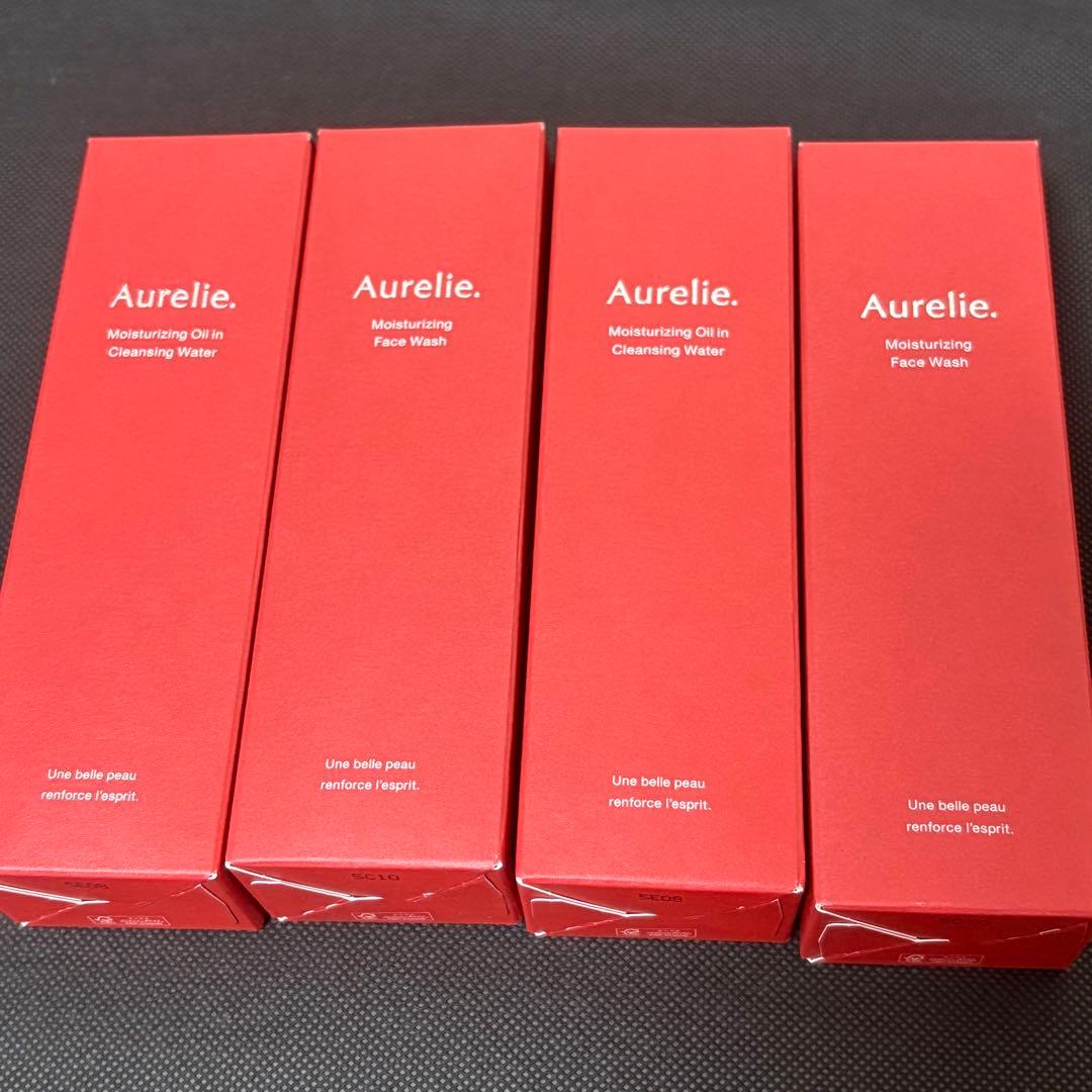 【新品未開封】オレリー洗顔フェイスウォッシュ　メイク落としクレンジングウォーター