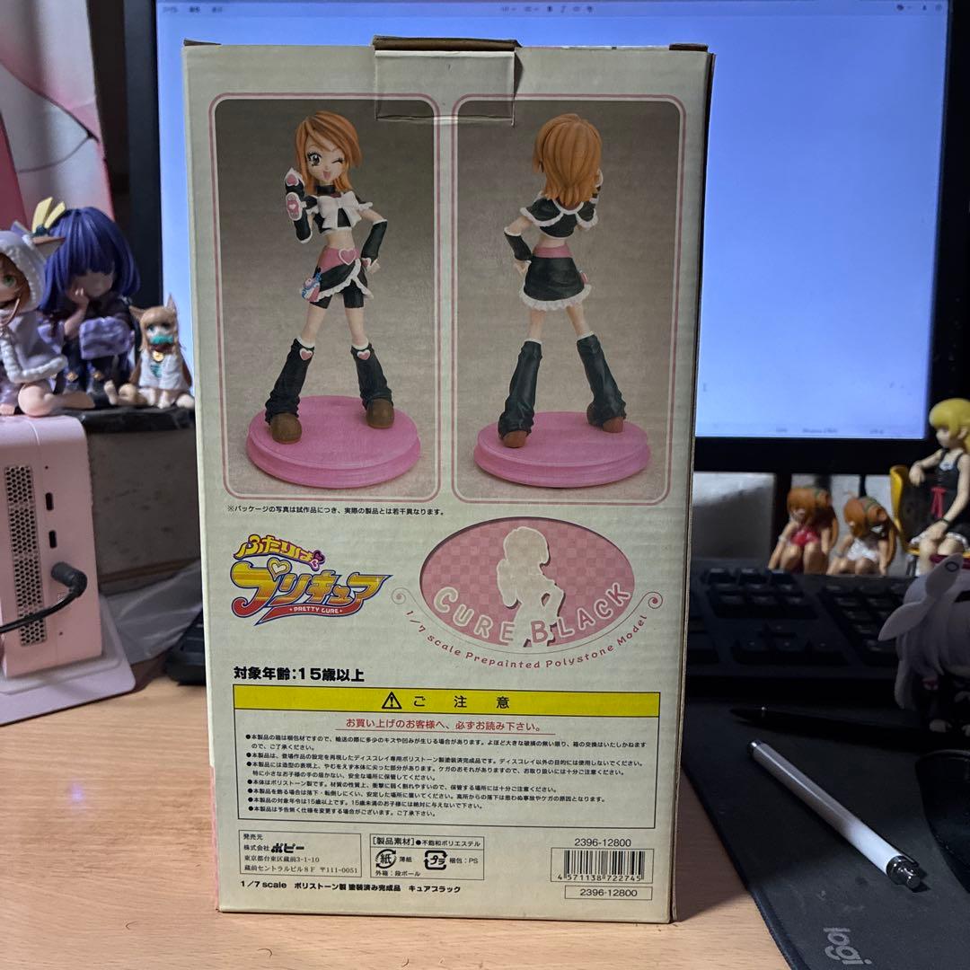 キュアブラック 「ふたりはプリキュア」B-CLUB 1/7ポリストーン製塗装済…