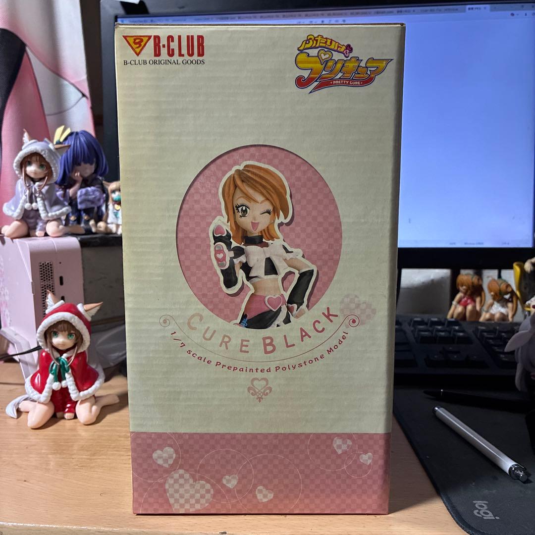 キュアブラック 「ふたりはプリキュア」B-CLUB 1/7ポリストーン製塗装済…