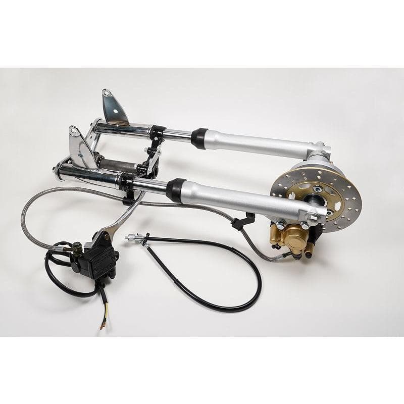 モンキー ゴリラ ディスクブレーキ仕様フロントフォーク シルバー