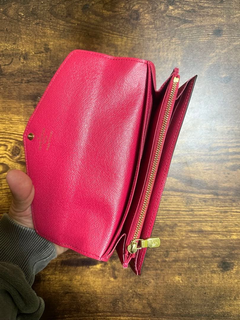 【Louis Vuitton】二つ折り財布 ブラウン/オリジナル財布/袋・箱付き