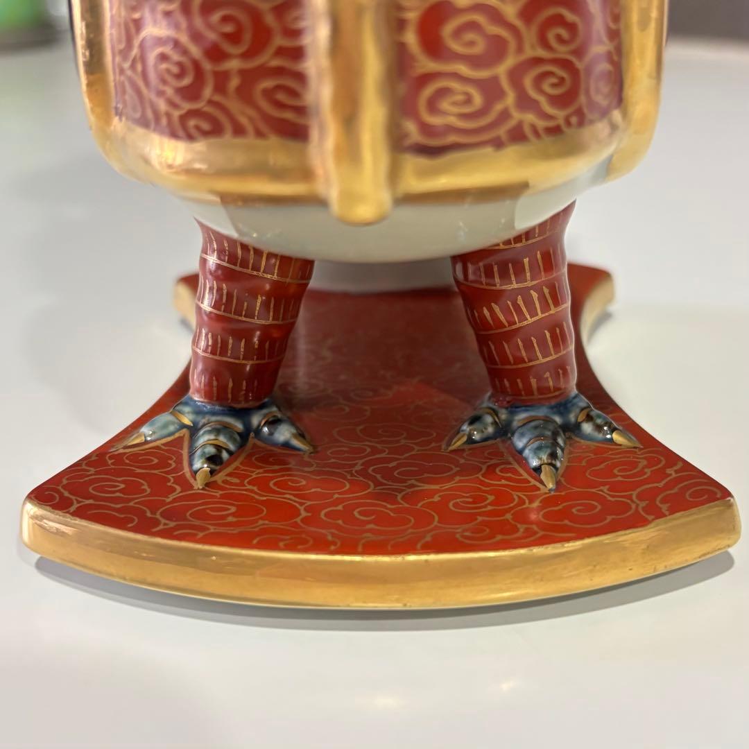 波佐見焼 林九郎窯 古伊万里様式 置物 伊万里焼 有田焼 希少 ヴィンテージ